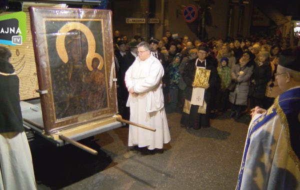 Peregrynacja Kopii Obrazu Matki Bożej Częstochowskiej  w Sępólnie Krajeńskim