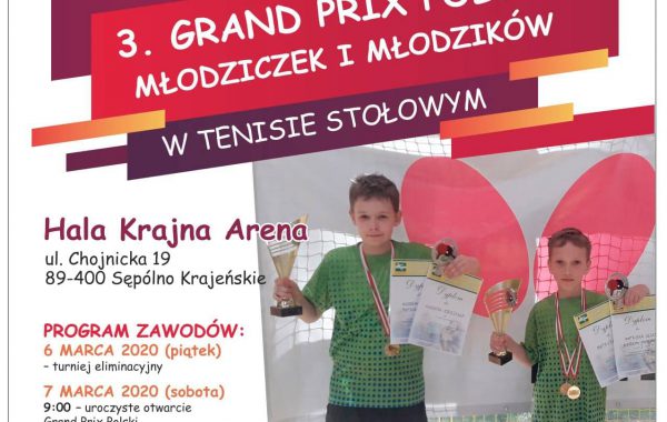 Zapraszamy na Grand Prix Polski młodziczek i młodzików.