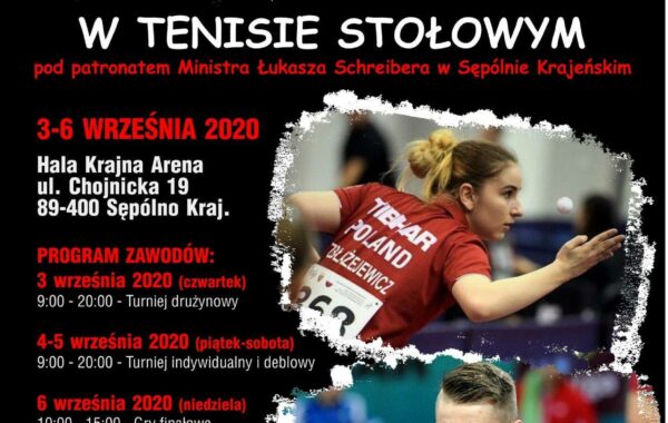 Młodzieżowe Mistrzostwa polski w tenisie stołowym