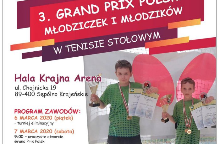 Zapraszamy na Grand Prix Polski młodziczek i młodzików.